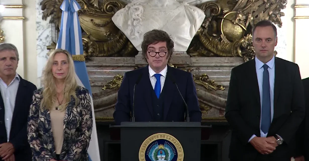 Javier Milei habló por cadena nacional y destacó el fallo a favor de YPF: «Hoy es un día de festejo”