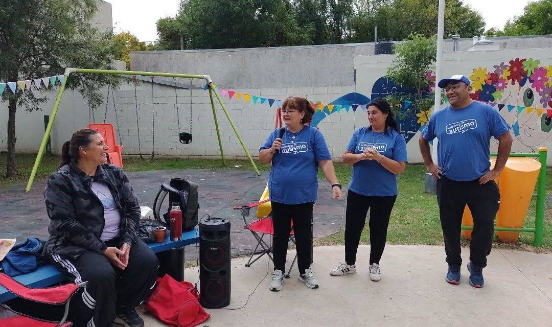 General Deheza realizó una mateada para concientizar sobre el autismo