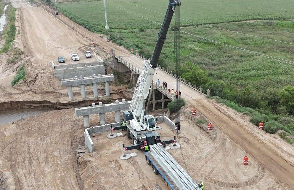 La pavimentación de la Ruta Provincial 10 avanza entre Reducción y Las Perdices