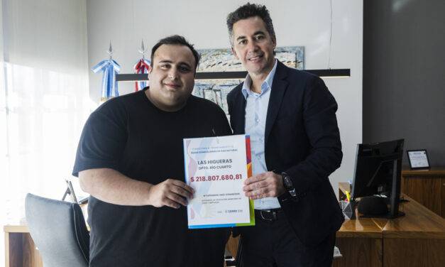 La Provincia financiará la ampliación de la red de gas natural en Las Higueras