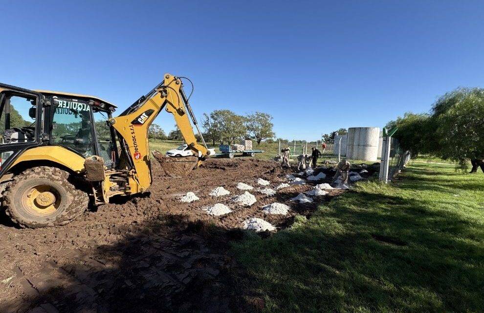 Buchardo tendrá una red de distribución que optimizará el acceso al agua potable
