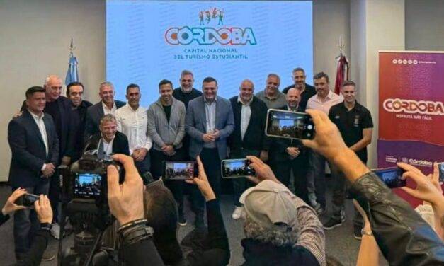 Turismo Estudiantil: Córdoba lanzó la nueva marca y anunció que por primera vez llegan estudiantes extranjeros a Villa Carlos Paz