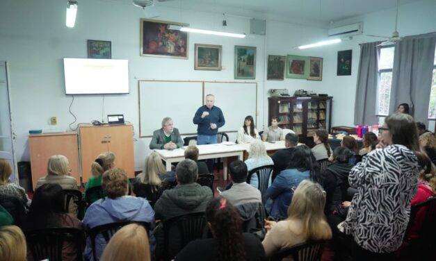 Villa María: la Coordinación Local de Educación se reunió en la Escuela Dr. José Bianco