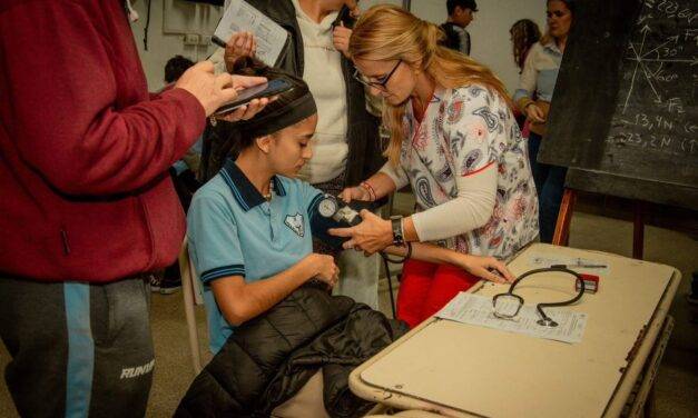 Río Tercero: más de 1.000 estudiantes participan de un operativo de salud en escuelas