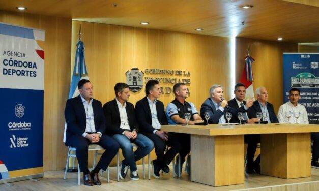 Córdoba recibe al Rally Sudamericano: Recorrerá ocho localidades y más de 530 km de carrera