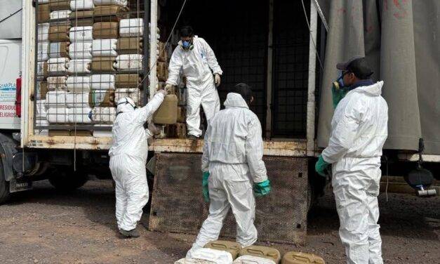 Arias: recolectaron más de 6 mil envases fitosanitarios en una jornada de gestión ambiental