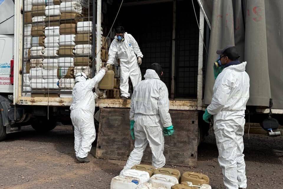 Arias: recolectaron más de 6 mil envases fitosanitarios en una jornada de gestión ambiental