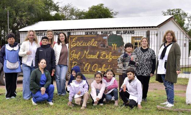 Embalse refuerza el acompañamiento a escuelas rurales con acciones de salud y deporte