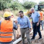 Avanza la obra de cloacas en el barrio de empleados de comercio que beneficiará a más de 500 familias