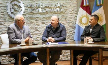 Villa María: Accastello se reunió con el intendente de Sinsacate