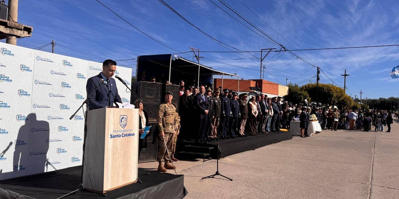 Holmberg celebró las Fiestas Patronales de Santa Catalina con fuerte acompañamiento institucional