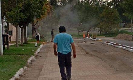 Avanza la fase final del ensanchamiento de calle Santa Fe en Chaján