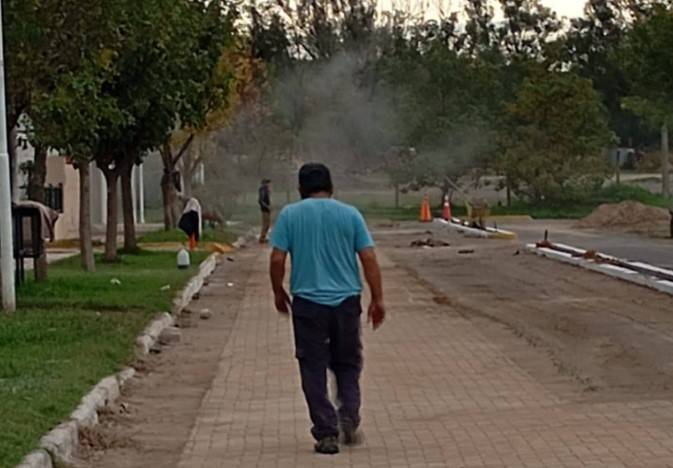 Avanza la fase final del ensanchamiento de calle Santa Fe en Chaján