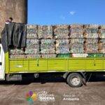 Gigena recuperó más de 6 mil kilos de plástico a través de su sistema de reciclado