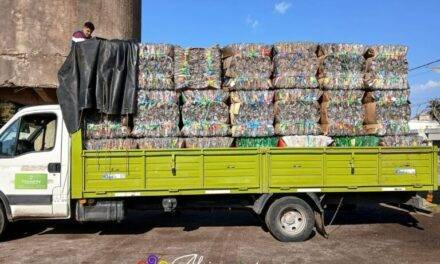 Gigena recuperó más de 6 mil kilos de plástico a través de su sistema de reciclado