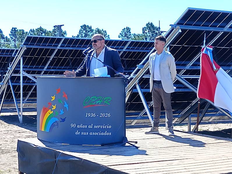 Huinca Renancó: la Cooperativa Eléctrica inauguró el Parque Solar