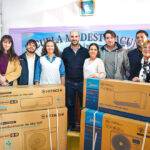 Programa Manos: dos escuelas de Río Tercero recibieron insumos