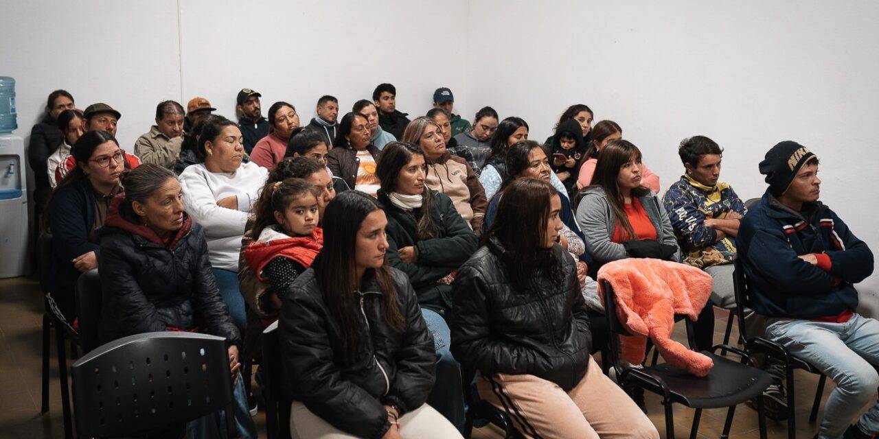 Reducción realizó la primera reunión informativa de la Cooperativa de Trabajo “El Empuje”