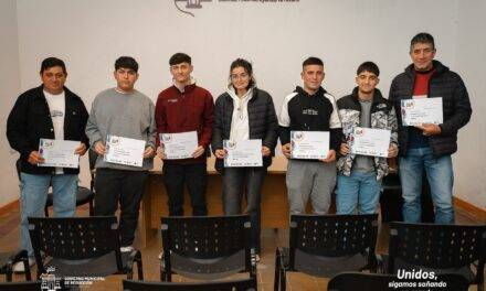 Reducción entregó certificados a los egresados del curso de Soldador Básico