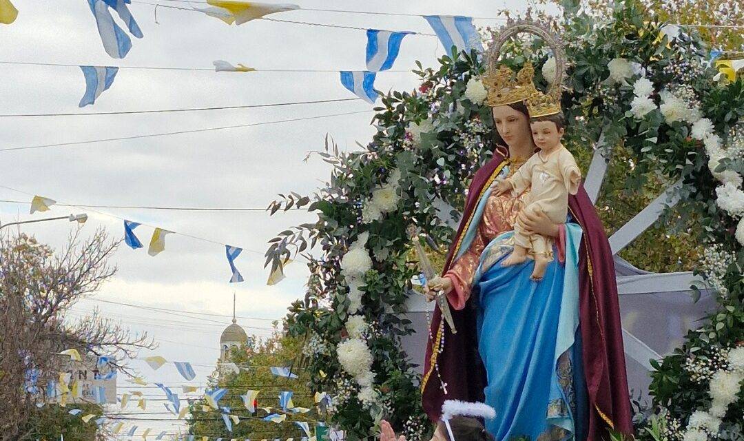 Coronel Moldes celebró sus fiestas patronales en honor a María Auxiliadora