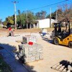 Alejandro Roca avanza con nuevas obras de adoquinado