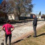 Villa Valeria avanza con nuevas obras de adoquinado