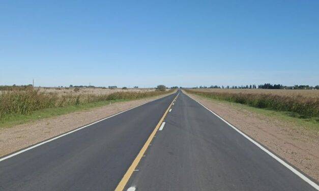Sur cordobés: finalizaron las obras de rehabilitación de la Ruta Provincial 26