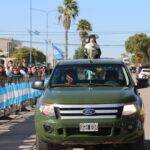 Holmberg celebró sus fiestas patronales con desfile, misa y apoyo del Gobierno provincial