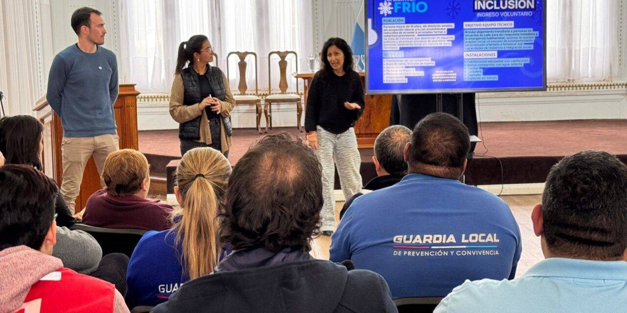 Río Cuarto puso en marcha el Operativo Frío 2026 para asistir a personas en situación de vulnerabilidad