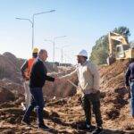 Avanza la obra del colector oeste que dotará de cloacas más de 18 mil riocuartenses