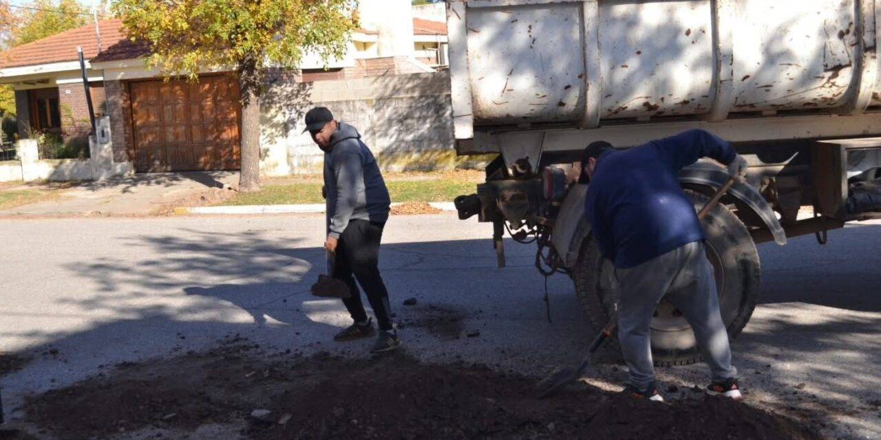 Avanzan las obras para conectar la escuela de La Cautiva a la red de gas natural