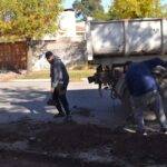 Avanzan las obras para conectar la escuela de La Cautiva a la red de gas natural