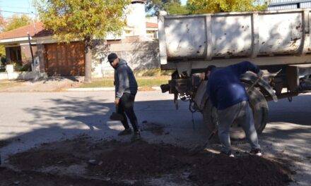 Avanzan las obras para conectar la escuela de La Cautiva a la red de gas natural