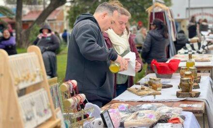 Villa Nueva: FeriArte tuvo un exitoso comienzo con los feriantes en Plaza Capitán de Los Andes