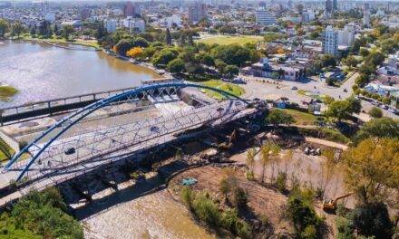 Río Ctalamochita: la Provincia ejecuta una obra de protección hídrica para Villa María y la región