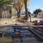 Coronel Moldes avanza con mejoras integrales en el sector de las 40 Viviendas