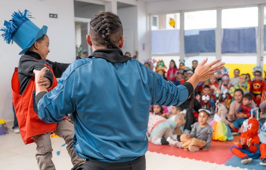 Achiras celebró la Semana de los Jardines junto a la comunidad educativa del Jardín Sarmiento