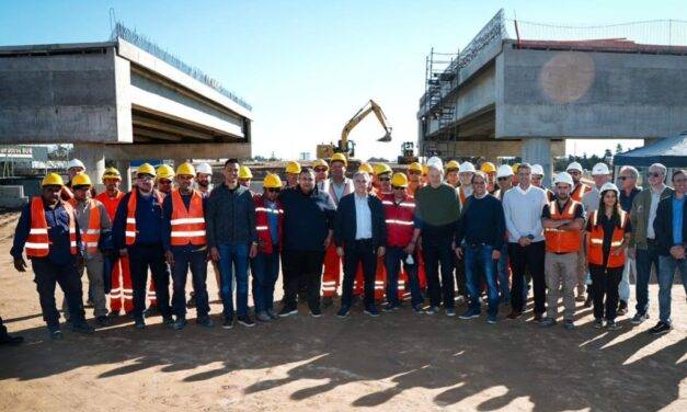 En Río Cuarto, el gobernador destacó el avance de los seis frentes de obra de la circunvalación
