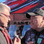 Berny Primo, el influencer motoquero que visitó el Motoencuentro de Alpa Corral