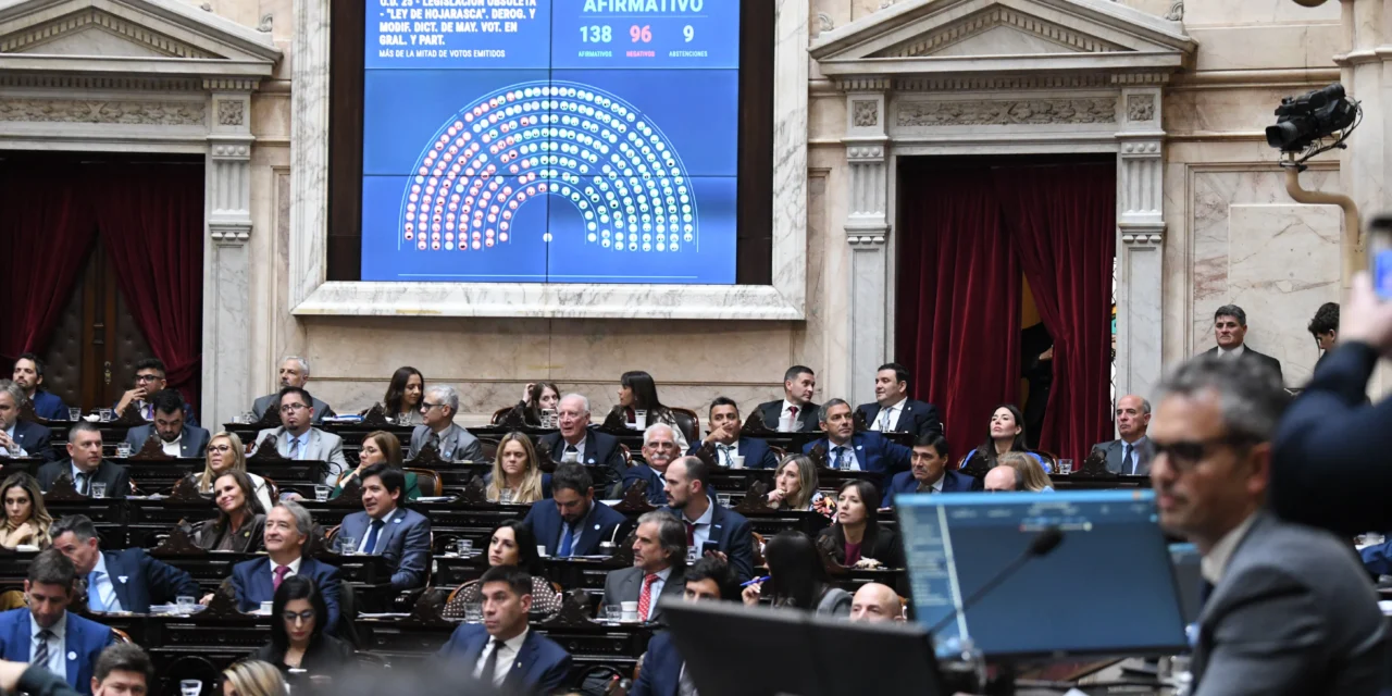 El oficialismo logró la media sanción en Diputados del cuestionado proyecto de ley «Hojarasca»