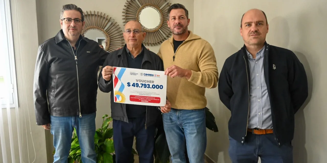 Brandán recorrió el departamento Unión y entregó más de $176 millones para cooperativas y obras