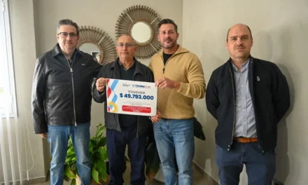 Brandán recorrió el departamento Unión y entregó más de $176 millones para cooperativas y obras
