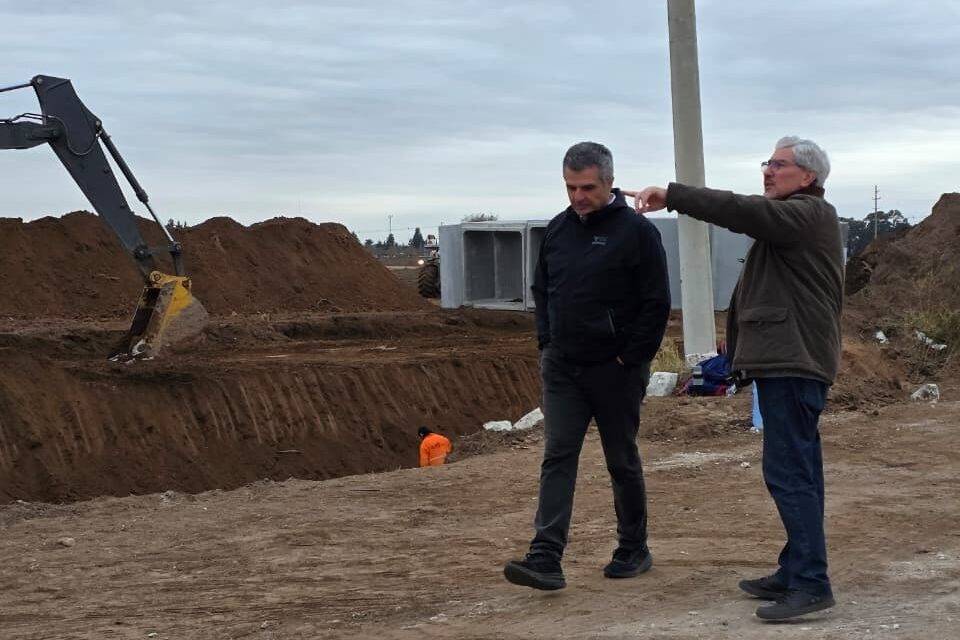 Ruta 10: avanzan las obras entre General Deheza y Las Perdices
