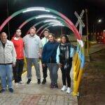 Ucacha habilitó una nueva vereda y dársena para colectivos en el sector este de la localidad