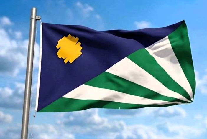 General Deheza: presentaron la bandera de la ciudad