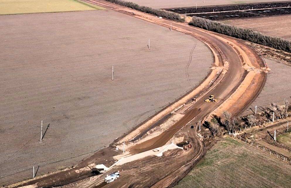 Avanza la pavimentación de la Ruta Provincial 10 con otros 60 kilómetros de obra