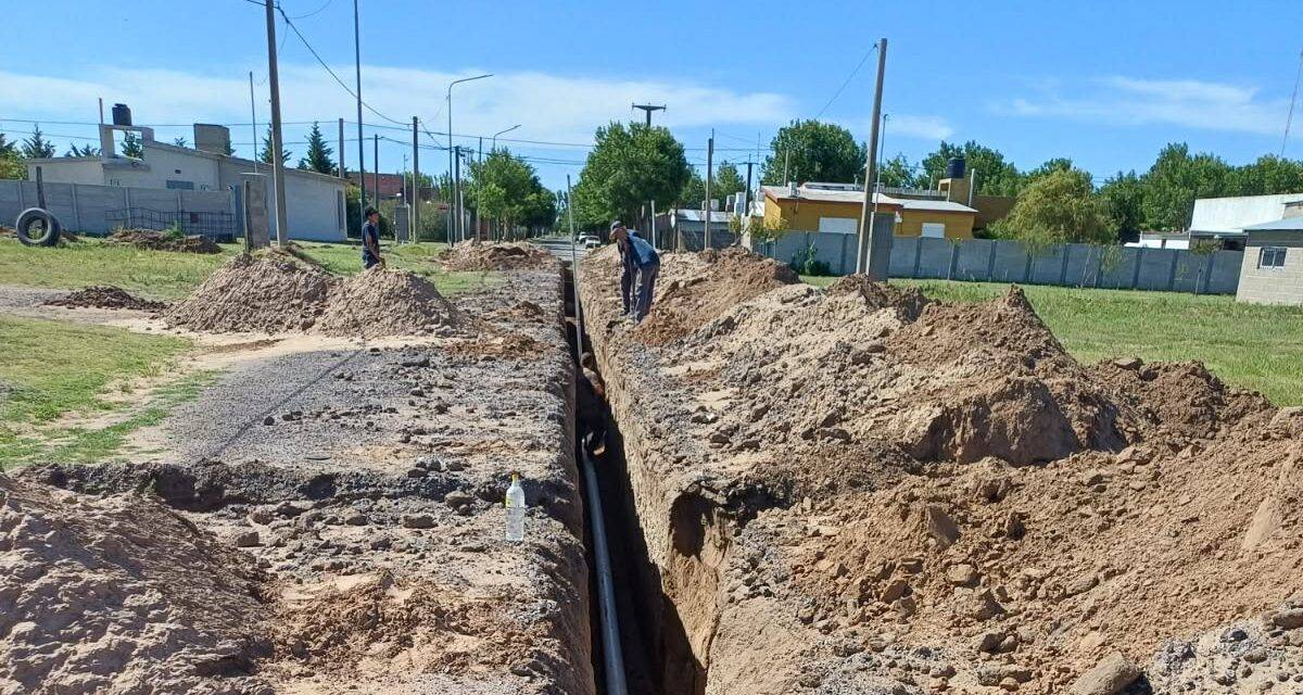 Monte de los Gauchos amplió la red cloacal con una inversión superior a los 17 millones de pesos