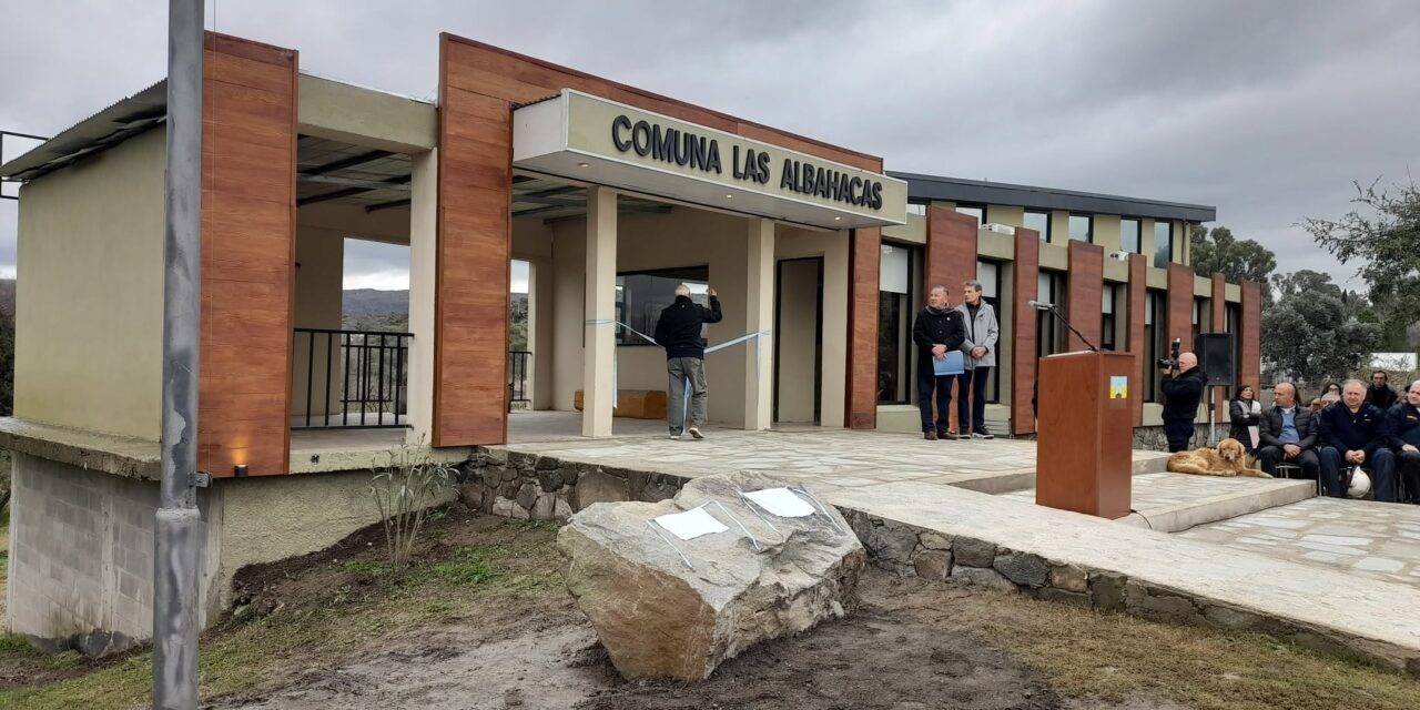 Las Albahacas celebró 89 años de historia e inauguró su nueva sede comunal