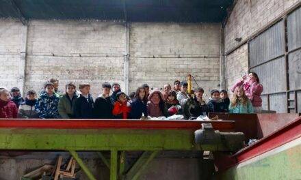 Estudiantes de Adelia María visitaron la Planta de Tratamiento de Residuos