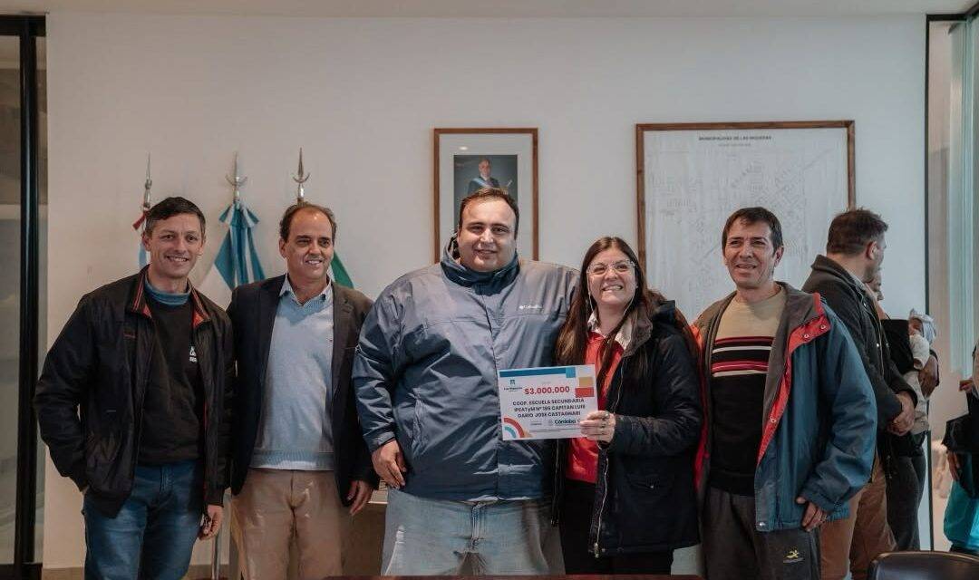 Las Higueras entregó subsidios provinciales a instituciones de la localidad